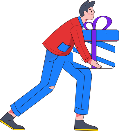 Male hold present  Illustration