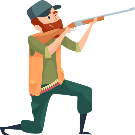 Male Hunter  イラスト