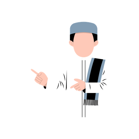 Mâle islamique  Illustration