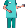 man nurse illustration free download