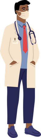 Male nurse  Illustration