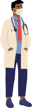 Male nurse  Illustration