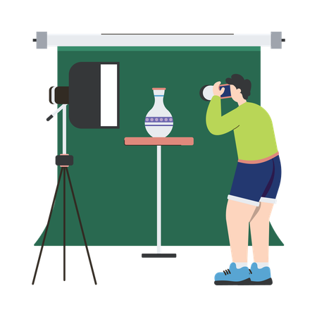 Male Photographer  일러스트레이션