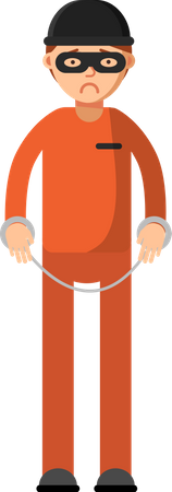 Male Prisoner  Illustration