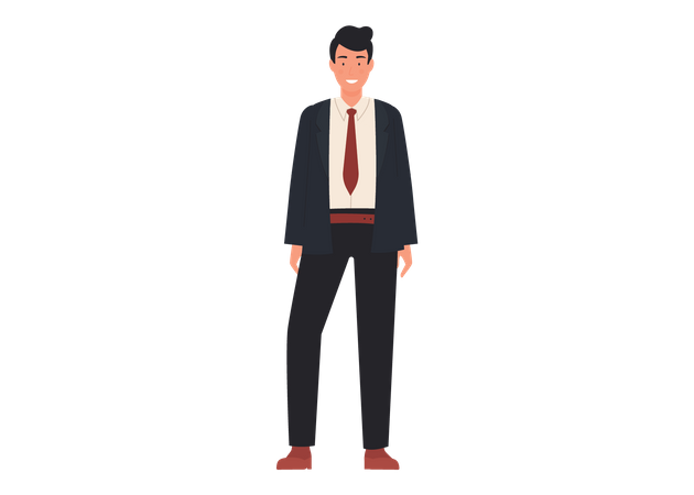 Male teacher  Illustration