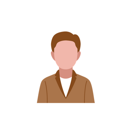 Man Avatar  Illustration