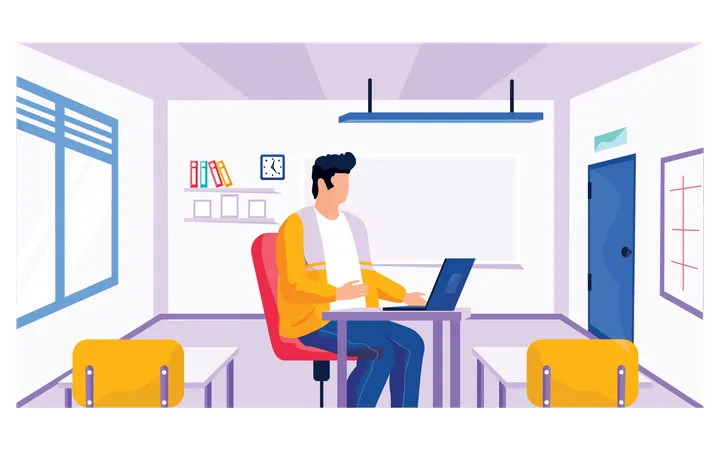 Set Of Four Scenes On The Topic Of Working With Modern Digital Technologies People With Microphone Record Audio Characters Looking At Laptop Monitor And Watching Video Video Call With Smartphone Illustration