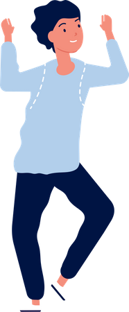 Man dancing Illustration
