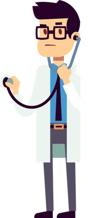 Man doctor Illustration