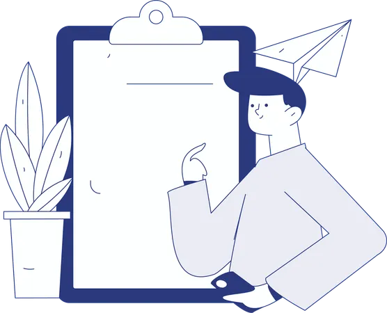Man doing creating coding  Illustration