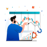 stock market illustration