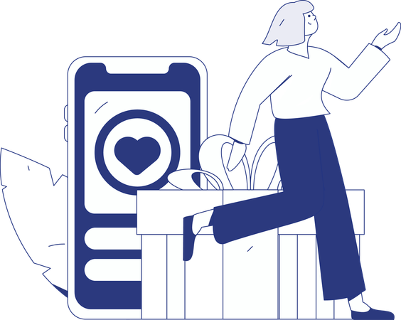 Man enjoying financial independence  Illustration