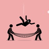 man falling down illustration free download