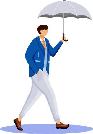 Man in jacket  Illustration