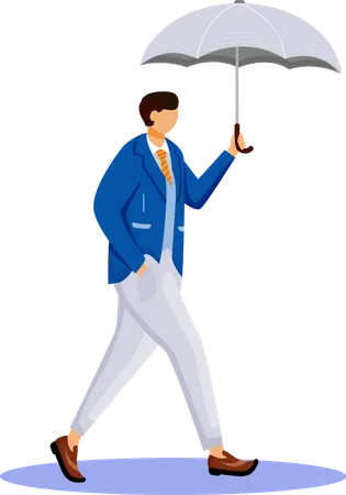 Man in jacket  Illustration