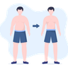 illustration lose weight