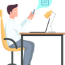 free mobile connected illustrations