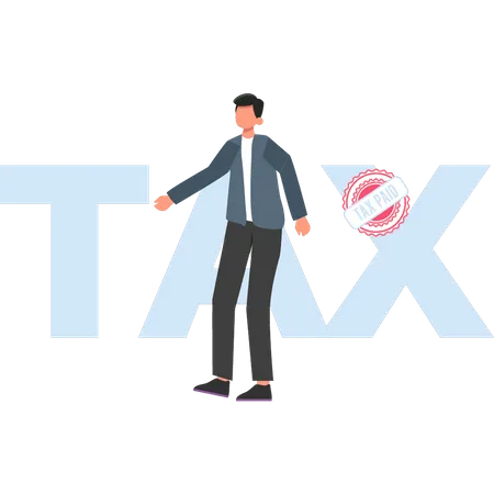 The Boy Paid The Tax Illustration