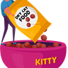 cat food illustration free download