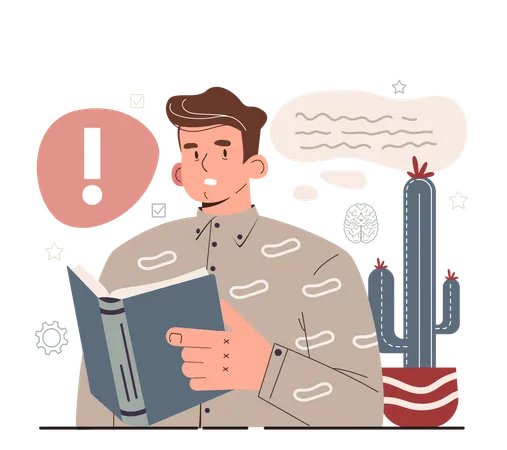 Hyperfocus Idea How To Become More Efficient Intense Form Of Mental Concentration Or Visualization That Focuses Consciousness On A Task Notice When You Get Distracted Flat Vector Illustration Illustration