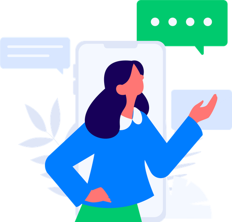 Man searching for web design idea  Illustration