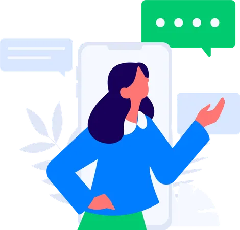Man searching for web design idea  Illustration