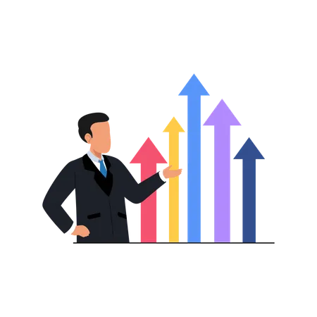 Business Marketing Flat Illustration In This Design You Can See How Technology Connect To Each Other Each File Comes With A Project In Which You Can Easily Change Colors And More Illustration
