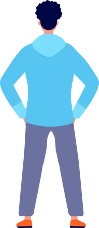 Man standing Illustration