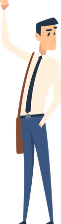 Man standing  Illustration