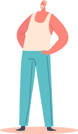 Man standing  Illustration