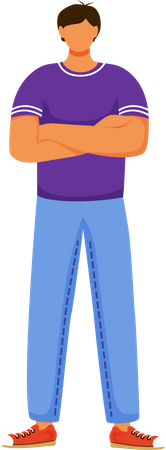 Man standing  Illustration