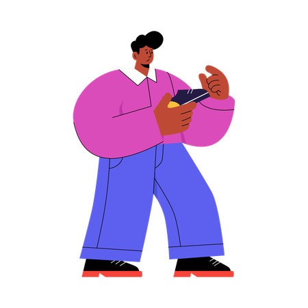Man taking Product Photo  Illustration