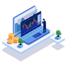 trading in stocks images