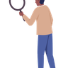 man with magnify glass images