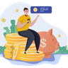 illustrations for manage money