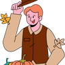 illustration for thanksgiving food