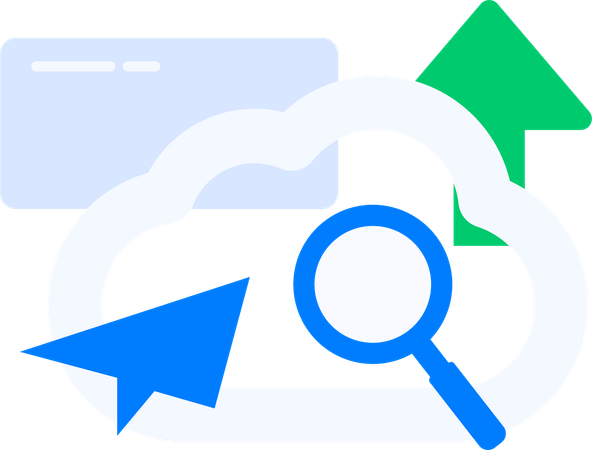 Man working on email marketing  Illustration