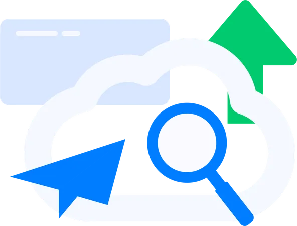 Man working on email marketing  Illustration