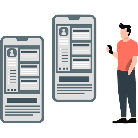 Manager striving optimize performance  Illustration