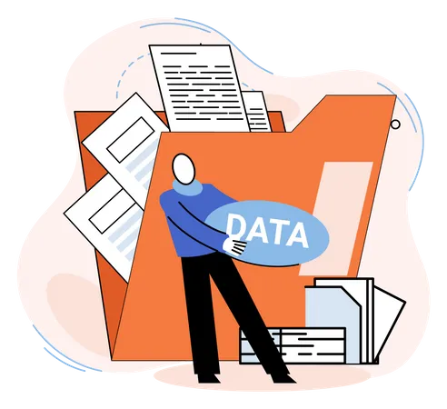 Managing big data  Illustration