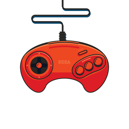 Manette de jeu  Illustration