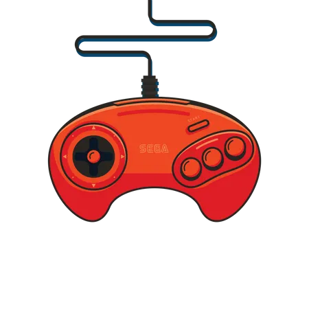 Manette de jeu  Illustration