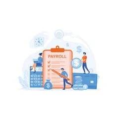 Payroll Illustration Pack