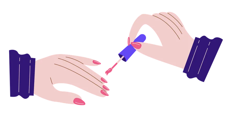 Manicure  Illustration