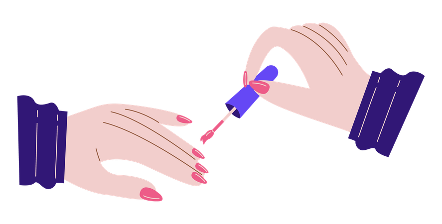 Manicure  Illustration