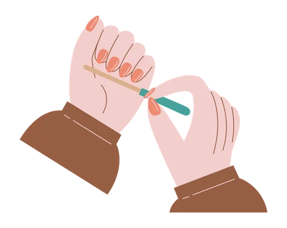 Manicure  Illustration