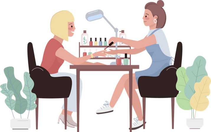 Manicure  Illustration