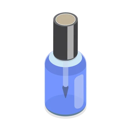 Manicure Procedure bottle  Illustration