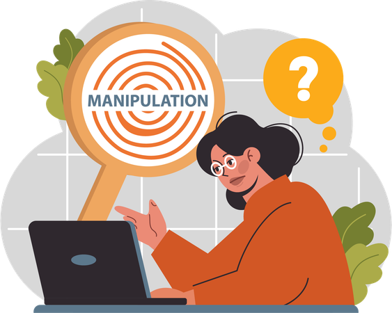 Manipulation worker  Illustration