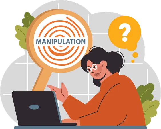 Manipulation worker  Illustration